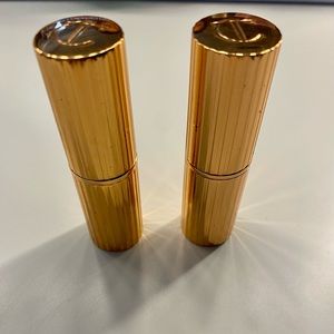 Charlotte Tilbury Lipstick (Yes Honey + Pillow Talk)